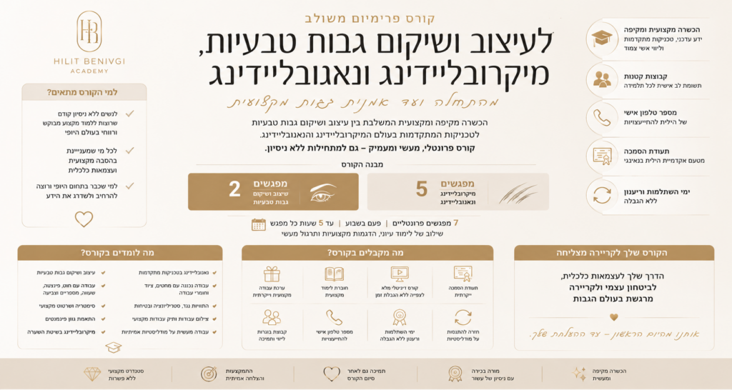 תמונת פוסטר הסבר על מיקרובליידינג